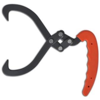 Rönkfogó csipesz pvc markolat