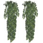 2 db zöld mesterséges borostyán bokor  90 cm