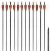 12 db standard reflex íj szénszálas nyílvesszők 30" 0,76 cm