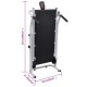 Fekete összecsukható mini futópad 93 x 36 cm Fekete összecsukható mini futópad 93 x 36 cm