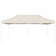 Krémszínű összecsukható alumínium rendezvénysátor 6 x 3 m