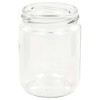 96 db 230 ml-es befőttesüveg piros-fehér tetővel