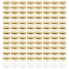 96 db 230 ml-es befőttesüveg aranyszínű tetővel