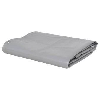 Szürke ponyva 650 g/m² 1,5 x 6 m