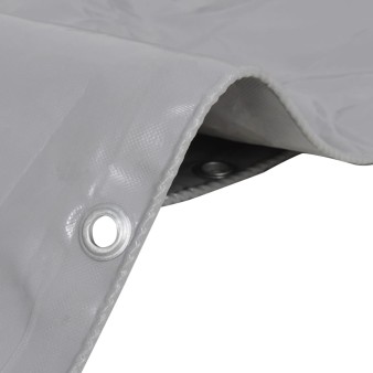 Szürke ponyva 650 g/m² 1,5 x 10 m