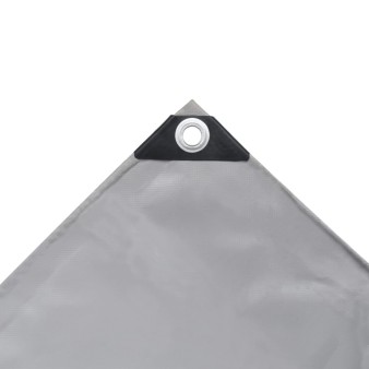 Szürke ponyva 650 g/m² 3,5 x 5 m