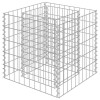 Horganyzott acél gabion magaságyás 50 x 50 x 50 cm