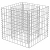 Horganyzott acél gabion magaságyás 50 x 50 x 50 cm