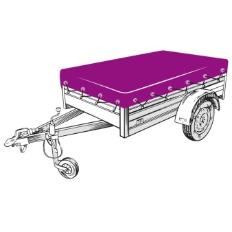 Fekete hdpe pótkocsiháló 2 x 3 m