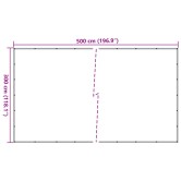 Fekete hdpe pótkocsiháló 3 x 5 m Fekete hdpe pótkocsiháló 3 x 5 m