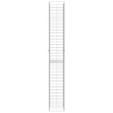 3 darab horganyzott acél gabion kosár 25 x 25 x 197 cm 3 darab horganyzott acél gabion kosár 25 x 25 x 197 cm