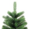 Zöld műkarácsonyfa élethű tűlevelekkel 65 cm