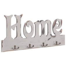 "home" feliratú fali fogas 50 x 23 cm