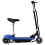 Kék elektromos roller üléssel 120 w