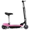 Rózsaszín elektromos roller üléssel 120 w