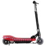 Piros elektromos roller led-del 120 w