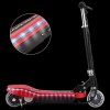 Piros elektromos roller led-del 120 w