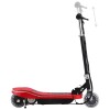 Piros elektromos roller led-del 120 w