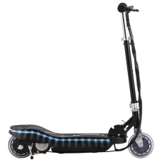 Fekete elektromos roller led-del 120 w