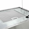 Rozsdamentes acél lcd érintőképernyős sziget páraelszívó 55 cm