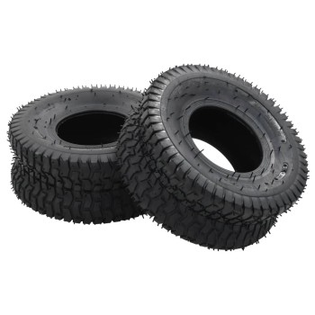 4-darabos gumiabroncs-/gumibelsőszett talicskához 15x6.00-6 4pr