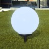 2 db kültéri gyalogjáró led-lámpa cölöppel 40 cm