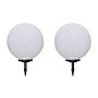 2 db kültéri gyalogjáró led-lámpa cölöppel 50 cm