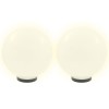 4 db led gömblámpa 30 cm pmma