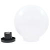 4 db led gömblámpa 30 cm pmma