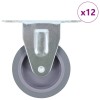 12 darab fix görgő 75 mm