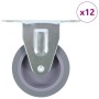 12 darab fix görgő 75 mm
