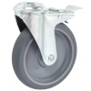 12 db hátfuratos önbeálló görgő 125 mm