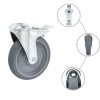 24 db hátfuratos önbeálló görgő 125 mm
