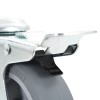 8 db hátfuratos önbeálló görgő 100 mm