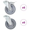 12 db hátfuratos önbeálló görgő 100 mm