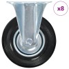 8 darab fix görgő 125 mm