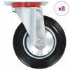 8 darab önbeálló görgő 160 mm