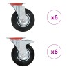 12 db önbeálló görgő 125 mm