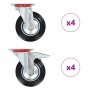 8 darab önbeálló görgő 160 mm