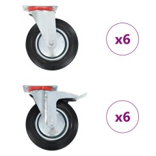 12 darab önbeálló görgő 200 mm