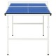 Kék pingpongasztal hálóval 152 x 76 x 66 cm Kék pingpongasztal hálóval 152 x 76 x 66 cm