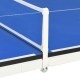 Kék pingpongasztal hálóval 152 x 76 x 66 cm Kék pingpongasztal hálóval 152 x 76 x 66 cm