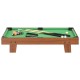 Barna és zöld mini biliárdasztal 92 x 52 x 19 cm Barna és zöld mini biliárdasztal 92 x 52 x 19 cm