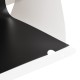 Fehér műanyag összecsukható softbox led-lámpával 40x34x37 cm Fehér műanyag összecsukható softbox led-lámpával 40x34x37 cm