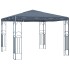 Antracitszürke pavilon 300 x 300 cm