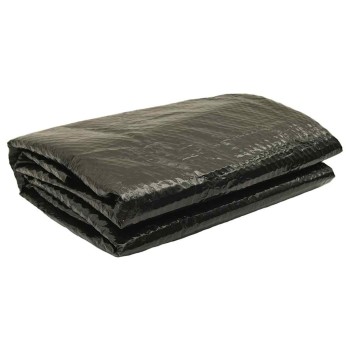 Fekete polietilén medencetakaró 381 cm