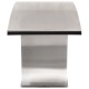 Rozsdamentes acél medence szökőkút led-ekkel 30 x 60 x 45 cm Rozsdamentes acél medence szökőkút led-ekkel 30 x 60 x 45 cm