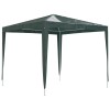 Zöld rendezvénysátor 2,5 x 2,5 m 90 g/m²