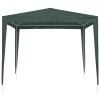 Zöld rendezvénysátor 2,5 x 2,5 m 90 g/m²