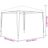Zöld rendezvénysátor 2,5 x 2,5 m 90 g/m²